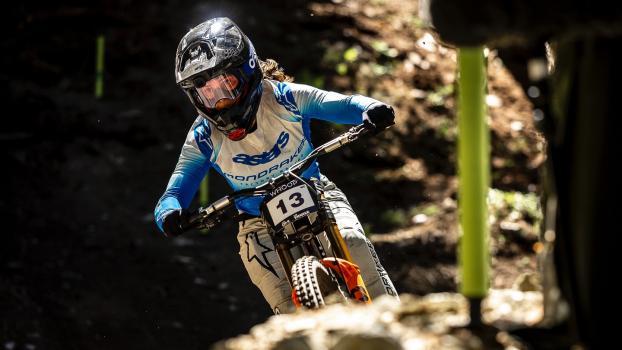 Veronika Widmann missed the final in Les Gets.
