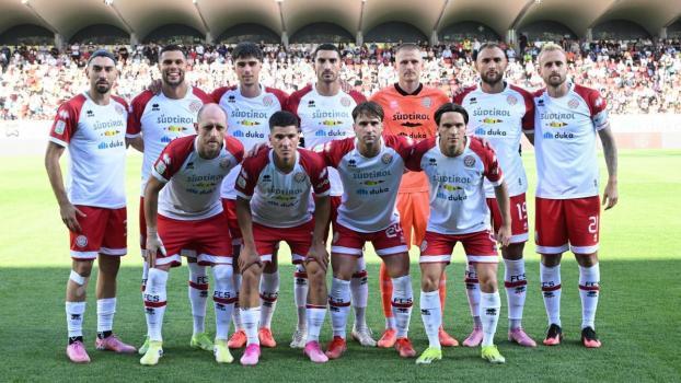 The FCS starting eleven against Palermo.