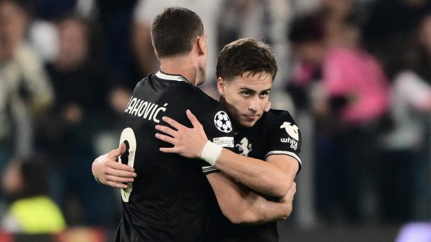 Dusan Vlahovic and Kenan Yildiz played a major role in the comeback. © APA/afp / MARCO BERTORELLO
