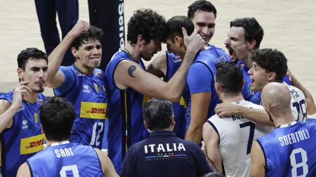 L'Italie est de nouveau en finale du Championnat du monde de volley-ball. © ANSA / ROLEX DELA PENA