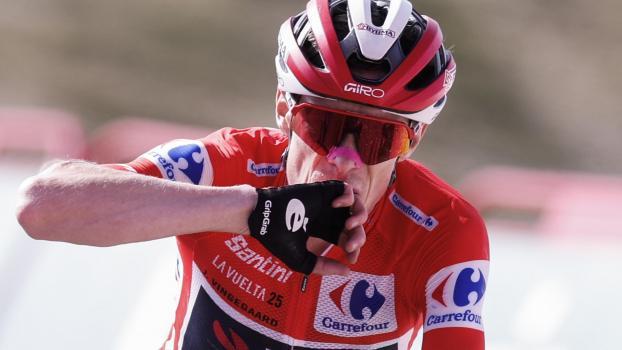 Jonas Vingegaard is on the verge of his first Vuelta triumph. © ANSA / Javier Lizon