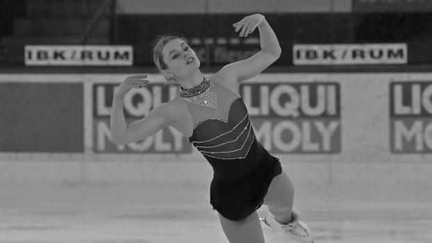 Julia Marie Gaiser war eine leidenschaftliche Eiskunstläuferin. © Facebook