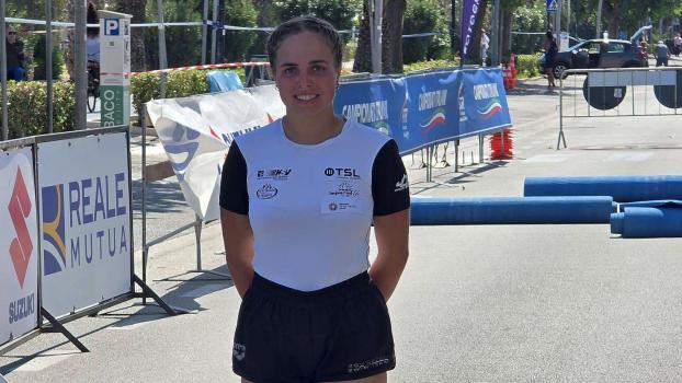 Lena Göller could be satisfied with her performance.