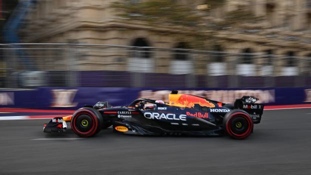 Max Verstappen set the fastest time. © APA/afp / OZAN KOSE