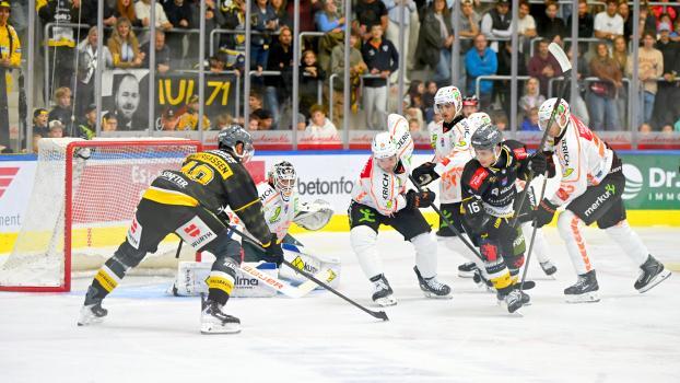 Raphael Andergassen & Co. came away empty-handed. © I. Foppa / HC Pustertal