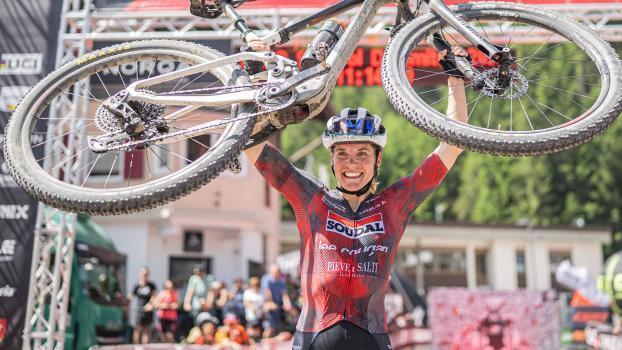 Sandra Mairhofer a connu une saison sensationnelle. © Harald Wisthaler