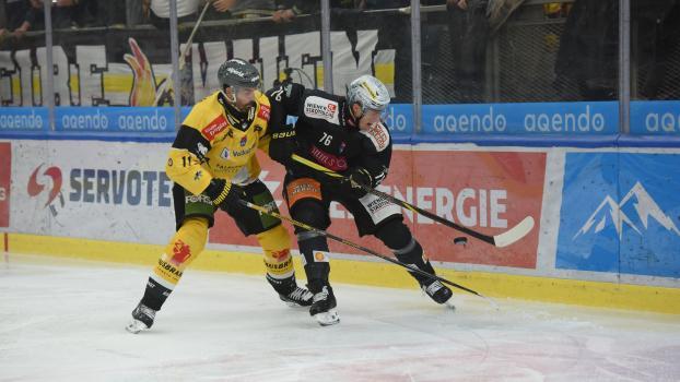 HC Pustertal prevailed against the Vienna Capitals. © Johann Pittner