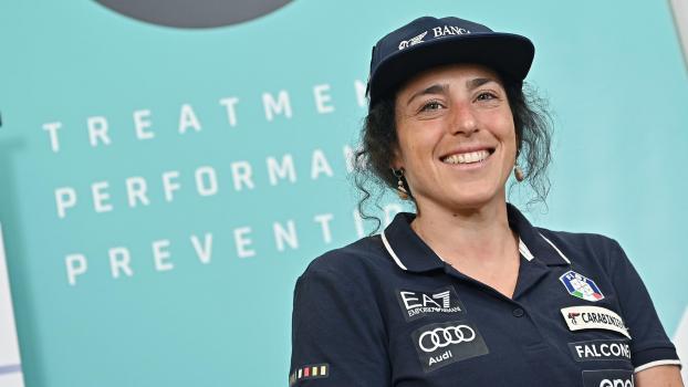 Federica Brignone is currently working on her comeback. © ANSA / Alessandro Di Marco
