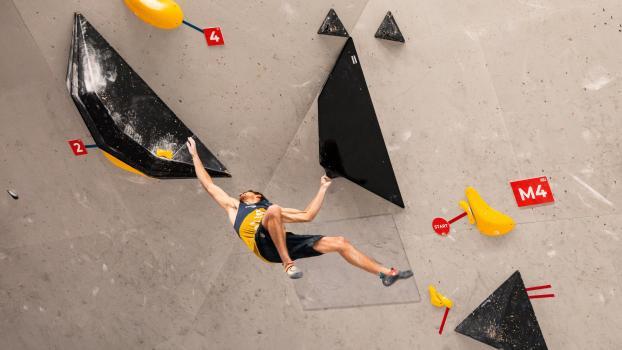 Filip Schenk bot beim Rockmaster in Arco erneut eine starke Leistung. © Garda Dolomiti S.p.A