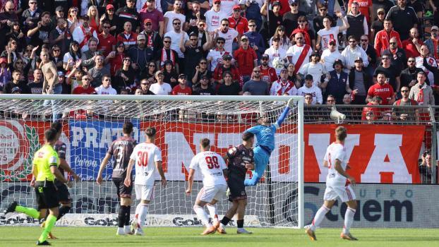 Giacomo Poluzzi in the FCS goal saved his team from defeat.