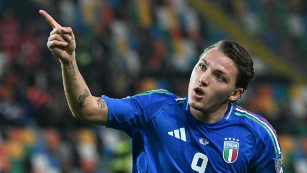 Mateo Retegui scored twice. © APA/afp / STEFANO RELLANDINI