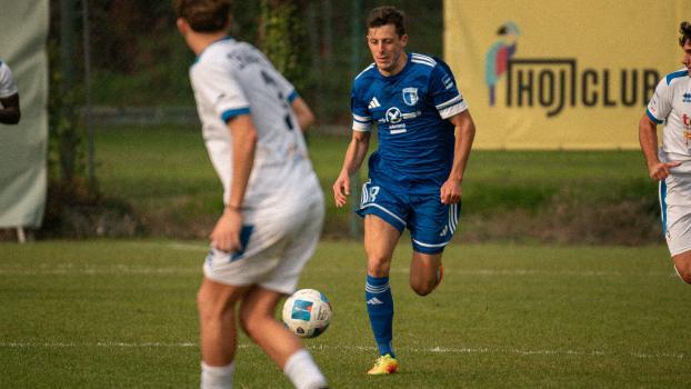 Recently, Kilian Bauernfeind has been playing outstandingly in midfield. © P. Schwienbacher