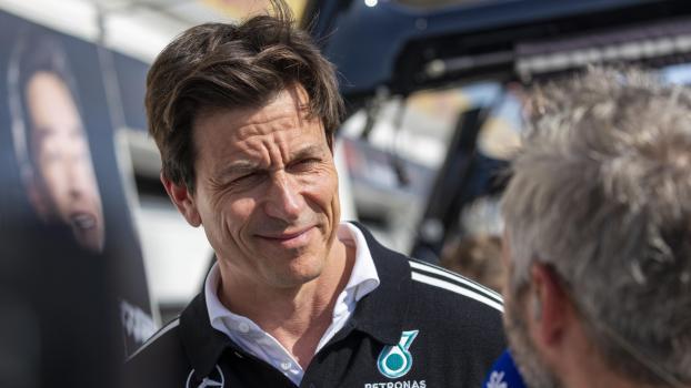 Toto Wolff, team principal of Mercedes. © ANSA / SHAWN THEW