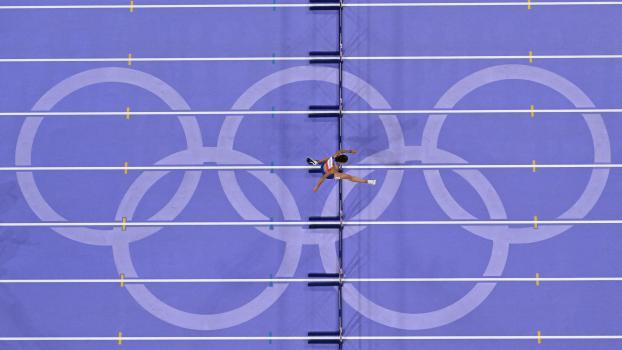 2028 steigen die Olympischen Spiele in Los Angeles. © AFP / ANTONIN THUILLIER