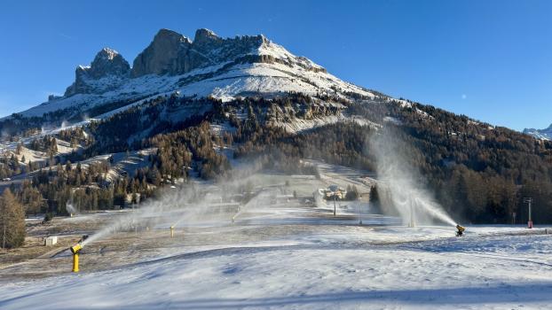 Preparations are in full swing at the Karerpass.