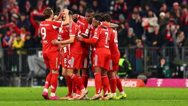 Bayern had to sweat it out until stoppage time. © ANSA / ANNA SZILAGYI