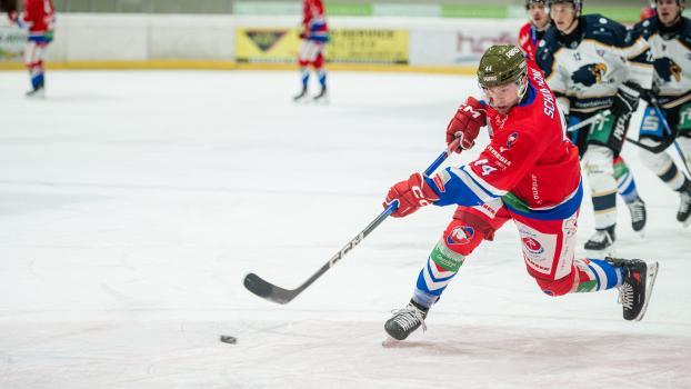 Davide Schiavone a donné l'avantage à HCG – mais il n'y a pas eu de célébration à la fin. © Matthäus Kostner