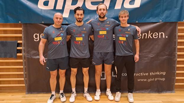 Die Sarner Tischtennisspieler holten einen wichtigen Sieg gegen Reggio Emilia.