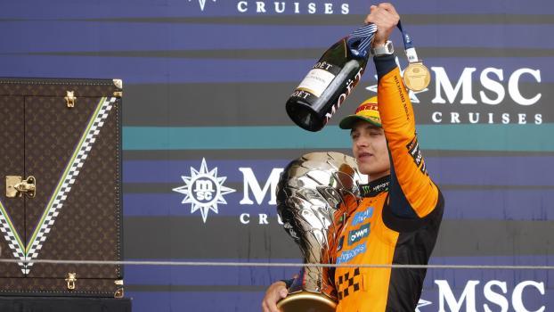 Lando Norris is fighting for recognition. © ANSA / Sebastiao Moreira