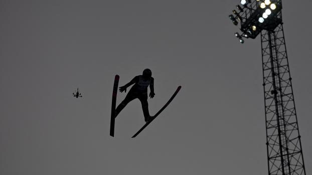 Les sauteurs à ski russes ne participeront pas aux Jeux olympiques. © APA/afp / JONATHAN NACKSTRAND