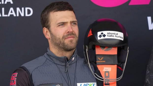 Simon Maurberger has had to train on his own recently. © Instagram