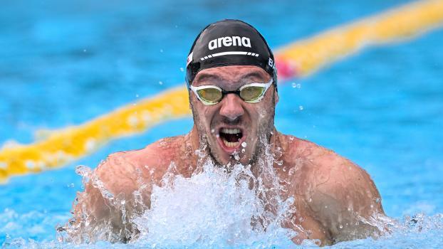 Simone Cerasuolo sorgte mit Federico Rizzardi für einen besonderen Moment. © Giorgio Scala / Giorgio Scala / Deepbluemedia / Insidefoto