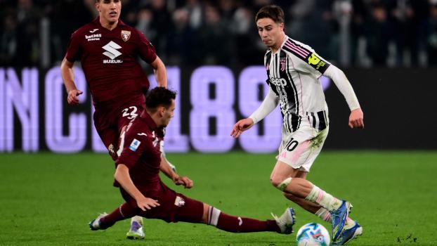 Le Torino a porté un coup dur à Kenan Yildiz et à son équipe de la Juventus. © APA/afp / MARCO BERTORELLO