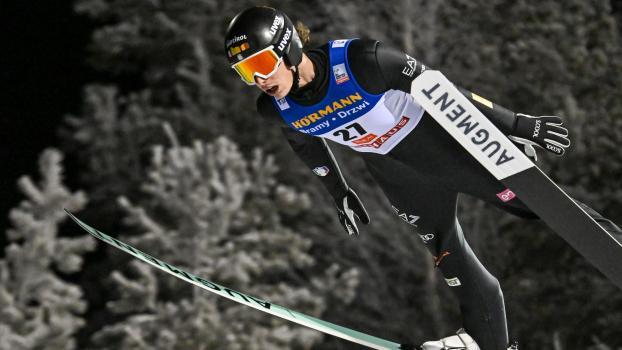 Alex Insam a raté de peu les qualifications à Garmisch-Partenkirchen. © ANSA / Kimmo Brandt