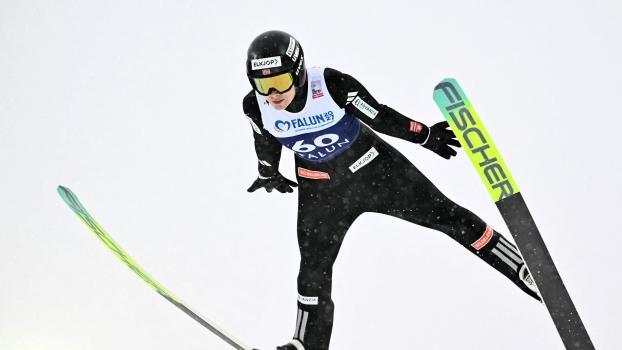 Anna Odine Stroem gewann in Wisla. © APA/afp / FREDRIK SANDBERG