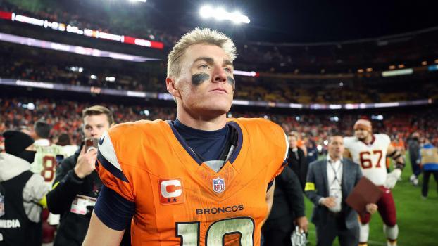 Bo Nix von den Denver Broncos. © APA / PATRICK SMITH