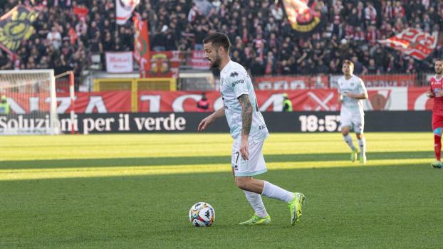 Daniele Casiraghi gastiert mit dem FCS bei Virtus Entella. © FC Südtirol