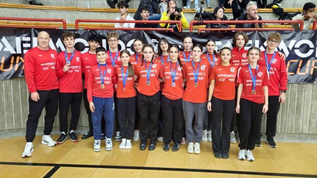 The Taekwondo South Tyrol Eurotherm team.