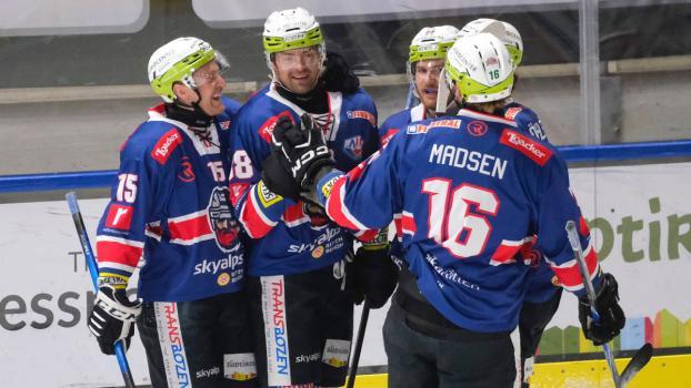 Die Rittner Buam schlugen die Wipptal Broncos. © Max Pattis