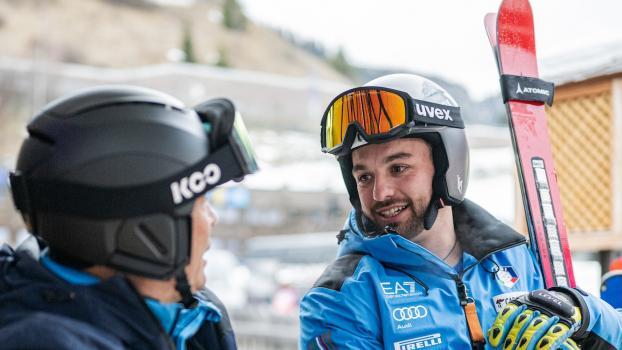 Florian Schieder freut sich auf die Weltcup-Rennen in Gröden. © Saslong Classic Club