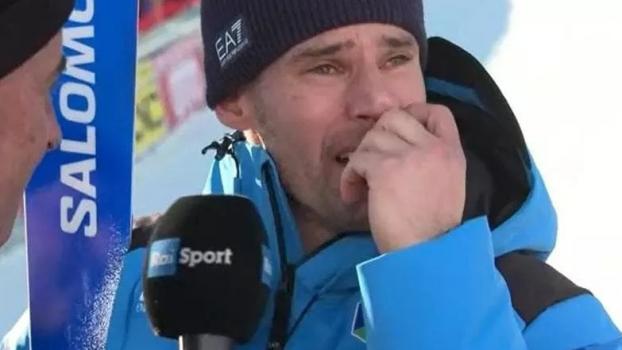 Konnte die Tränen nicht zurückhalten: Luca De Aliprandini.