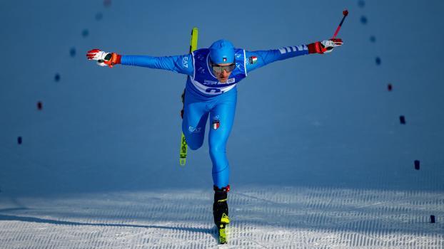 Manuel Senoner, Nordic combined skier from Val Gardena.