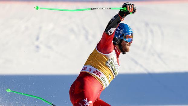 Marco Schwarz won on the Gran Risa. © ANSA / ANDREA SOLERO