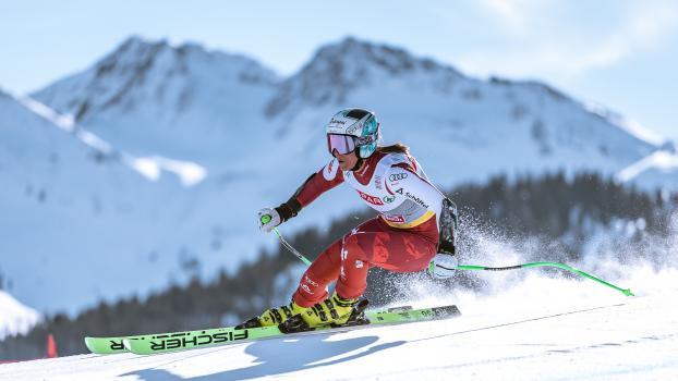 Ricarda Haaser returns. © APA / EXPA/JOHANN GRODER