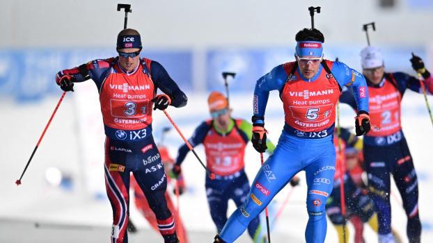 Tommaso Giacomel lief in die Top Ten. © APA/afp / HANNA BRUNLOF