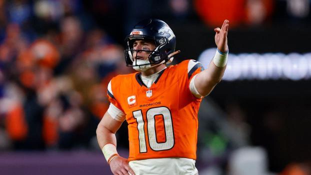 Bo Nix jubelte mit den Denvar Broncos. © APA / JUSTIN EDMONDS