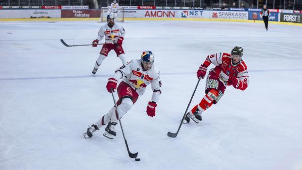 Bolzano en visite à Salzbourg. © EC Red Bull Salzburg / Heiko Mandl - EC Red Bull Salzburg