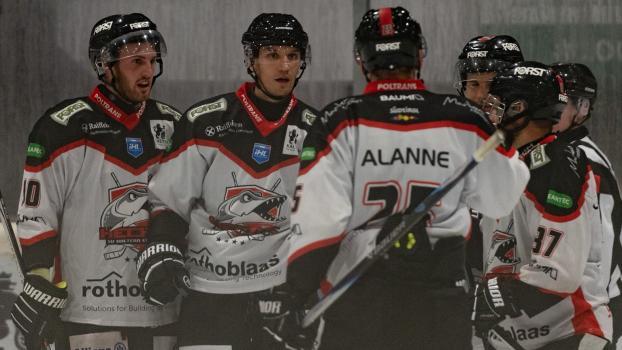 Die Kalterer Hechte um Torschützen Joonas Alanne konnten einen Heimsieg einfahren.