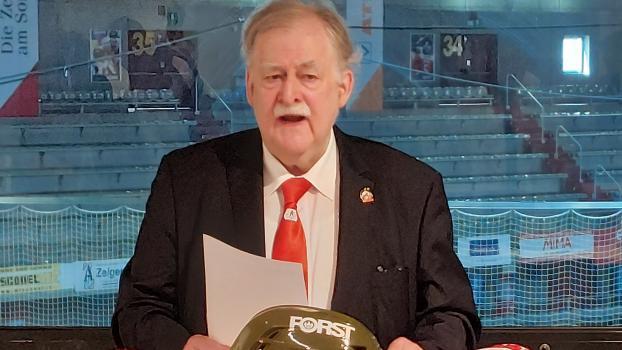 Dieter Knoll, Geschäftsführer und Sportdirektor des HCB Südtirol,  freut sich auf das Derby gegen den HC Pustertal. © kp