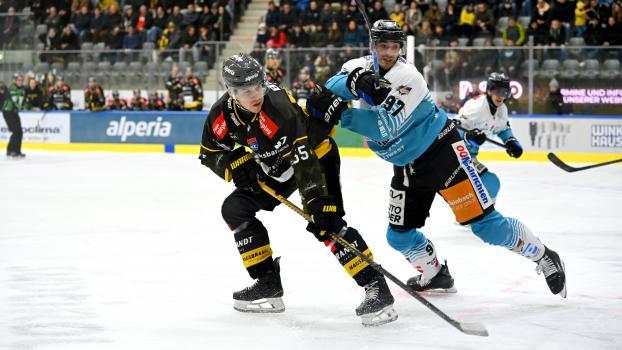 Luca Zanatta & Co. l'emporta de justesse. © I. Foppa / HC Pustertal