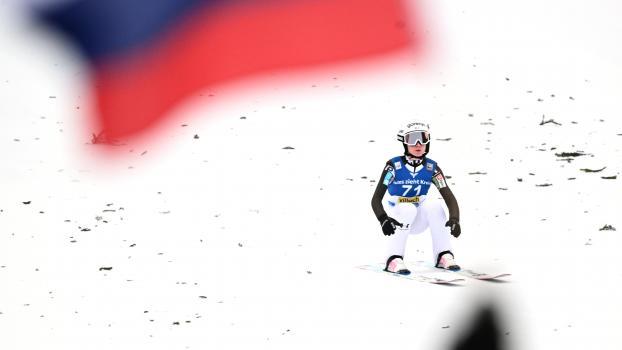 Nika Prevc est la référence. ©APA / BARBARA GINDL