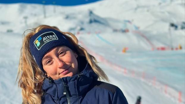 Sara Allemand secured her first victory.