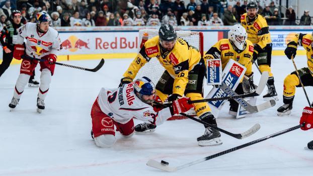 HC Pustertal suffered a narrow defeat against Salzburg on Saturday evening. © EC Red Bull Salzburg/Manuel Mackinger