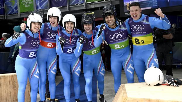 Die Südtiroler zeigten eine grandiose Leistung. © ANSA / DANIEL DAL ZENNARO