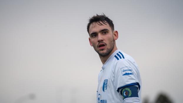 Edoardo Ghiotti kassierte mit Obermais eine Auswärtsniederlage. © P. Schwienbacher