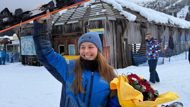 Hanna Bachmann kürte sich zur Italienmeisterin. © FISI